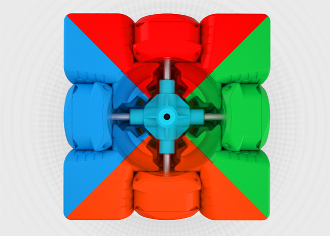 YuXin Little Magic V2 M Magnetic 3x3x3 Magic Cube Stickerless